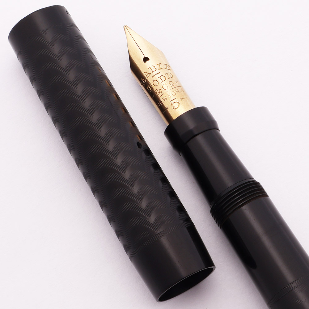 Mabie Todd Swan Self Filling Pen 14Kゴールド